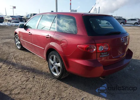 2004 Mazda Mazda6 S z USA, uszkodzony, nr VIN 1YVFP82D545N69580